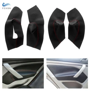 Inner Door Panels Armrest Leather Cover for Skoda Octavia 2007 2008 2009 10-2014 - Picture 1 of 13
