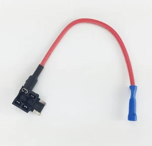 Mini Fuse Holder Add-A-Circuit Low Profile Fuse Tap adapter For Truck Car - Picture 1 of 6