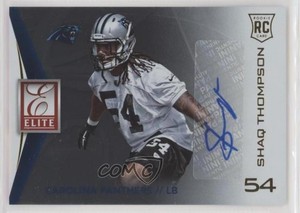 2015 Panini Donruss Elite Signatures Shaq Thompson #ERS-ST Rookie Auto RC