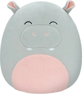 Squishmallows SQCR04133 Harrison - Grey Hippo 12 - Picture 1 of 3
