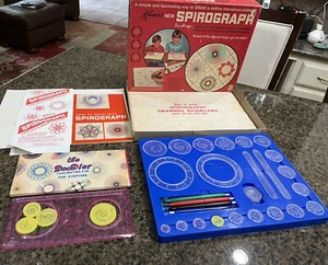 Vintage 1967 Kenner’s Spirograph Red Box No. 401 plus the doodler - Picture 1 of 9