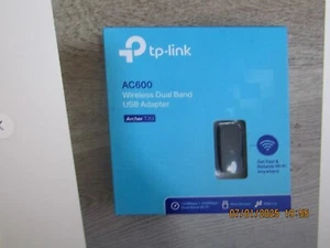 TP-LINK AC600 WIRELESS DUAL BAND USB ADAPTER ARCHER T2U - Afbeelding 1 van 1