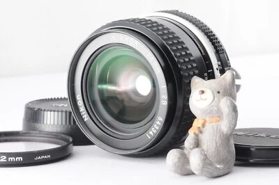 [COMO NUEVO+ con tapas] Lente gran angular MF Nikon Ai Nikkor 24 mm f/2,8 de JAPÓN #643341 Foto 1 de 4