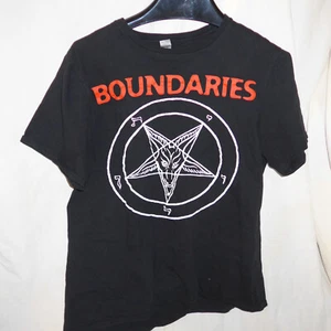 BOUNDARIES  Promo Metal Metalcore band tour shirt M Hartford - Picture 1 of 2