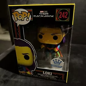 Funko Pop Marvel - Loki #242 - Thor Ragnarok Blacklight Funko Shop Exclusivo - Imagen 1 de 7
