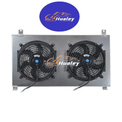 CU13451 3Row All Aluminum Shroud+fan For 2015-2019 Honda City/Fit 1.5L - Image 1 of 4