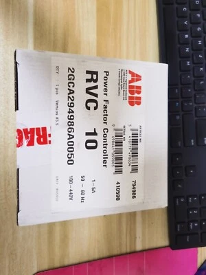 1PCS New ABB RVC-10  RVC10  Power Factor Controller In Box Brand - Image 1 of 4