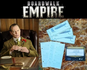 BOARDWALK EMPIRE: Steve Buscemi/Huck Prop Checks COA - Picture 1 of 2