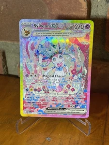 Sylveon ex Special Illustration Rare 156/131 Pokemon Prismatic Evolutions NM - Picture 1 of 7