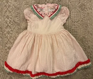 Mini Boden Watermelon Dress Girls 4 - 5 Years - Picture 1 of 12