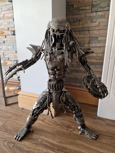 Raubtier Skulptur Figur 25'' Recycling Metall Modell Figur. (aus Autoteilen). - Bild 1 von 18