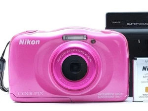 Nikon COOLPIX W100 Pink 13,2 MP wasserdichte Digitalkamera aus Japan - Bild 1 von 14
