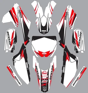 Graphics for Yamaha YZ65 YZ 65 2018-2025  Red Black Decals - Picture 1 of 1