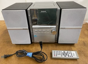PANASONIC SA-PM18 5-CD AM/FM Cassette TPS Estéreo Sistema Biamplificado con REMOTO - Imagen 1 de 8