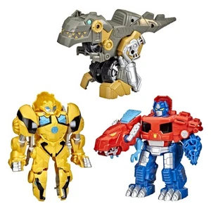 Playskool Primal Team-Up 3er Pack mit Optimus Prime, Hummel und Grimlock Co... - Bild 1 von 7