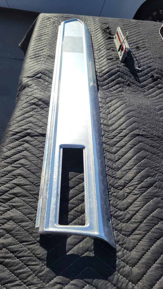 1971 Lincoln Continental Mark III Lower Door Panel Trim W/ Light Drivers Side LH - Image 1 of 4