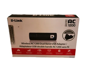 D-Link DWA-182 Wireless AC1200 Dual-Band USB 3.0 Wi-Fi Adapter - Picture 1 of 6
