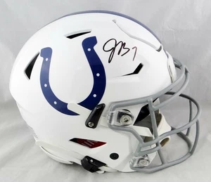 Jacoby Brissett Signed F/S Colts SpeedFlex Authentic Helmet- JSA W Auth *Black - Picture 1 of 7