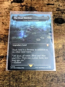 The Dead Marshes *Urborg, Tomb of Yawgmoth*FOIL #375 Extended Art Box Topper LTC - Picture 1 of 2