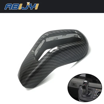 Carbon Fiber ABS Shift Knob Head Cover Trim For Land Rover Range Rover Sport Foto 1 de 4