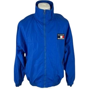 Le Coq Sportif Track Jacket Medium Men's Blue Vintage 1980s Zip Up Lightweight - Picture 1 of 12