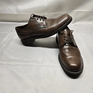 Tods Leather Lace Up Dress Shoe Men Size 9.5 Italy - Picture 1 of 17