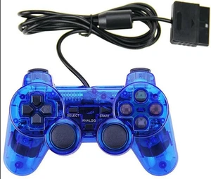 Wired Controller Gamepad Joystick for Sony PlayStation 2 PS2 Console Dual Shock - Picture 1 of 4