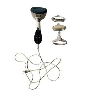 Conair Turbo Extreme Steam Hand-Stoffdampfer mit 3 Aufsätzen weiß blau - Bild 1 von 13