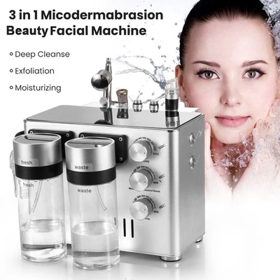 3 in1 Hydra Spa Facial Machine Water Deep Cleansing Hydro Dermabrasion Machine - Image 1 of 4