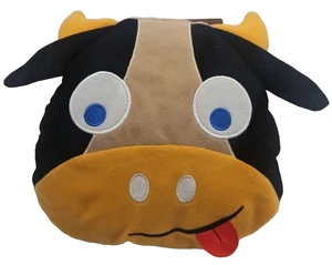 Neu ohne Etikett Tourbillon Plüsch Happy Cow Gesicht macht Sound Made in France H -7 Zoll - Bild 1 von 8
