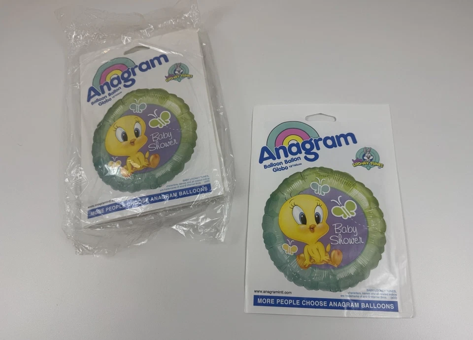 Anagram Baby Shower Foil Mylar Balloons Tweety 18" Looney Tunes