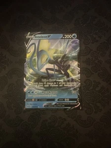 Pokémon TCG Inteleon V Rebel Clash 049/192 Holo Ultra Rare - Picture 1 of 2