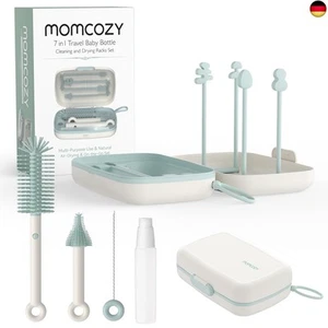Momcozy 7 in 1 Babyflaschenbürsten-Set, komplettes Flaschenreinigungsset mit  - Bild 1 von 5