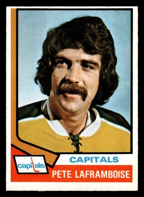 Pete Laframboise 1974-75 O-Pee-Chee #166 Card TCCCX - Image 1 of 2