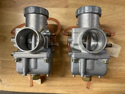 1991-1993 Ski-Doo MACH 1 X Formula OEM par de carburadores esquerdo e direito VM38 38mm - Imagem 1 de 4