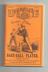 1867 6ª EDICIÓN ANUAL BEADLE'S DIME JUGADOR DE BÉISBOL REIMPRESIÓN PELOTAS DE BÉISBOL 1ª MAG - Imagen 1 de 1