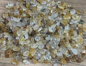 Golden Healer Chip Stone Golden Healer Crystal Gemstone Mini Chi Stone Chakra. - Picture 1 of 2