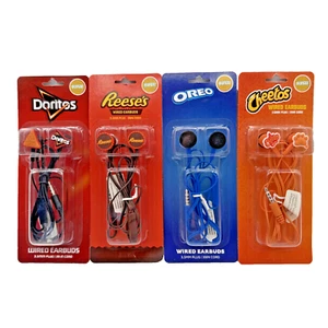 Doritos Oreo Reese's Cheetos Wired Earbuds Snack-Themed Headphones Set NEW - Imagen 1 de 8