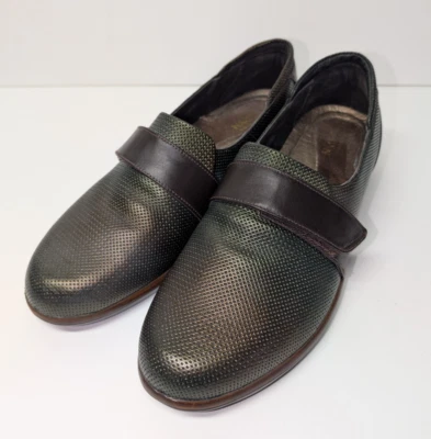 Mocasines de cuero iridiscente Noat Wind, L 10, talla 41, hechos en Israel, 208117 Foto 1 de 4
