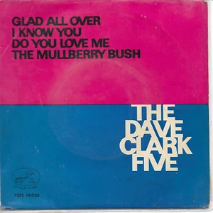 THE DAVE CLARK FIVE EP Spain 1964 Glad all over+3 - Picture 1 of 1