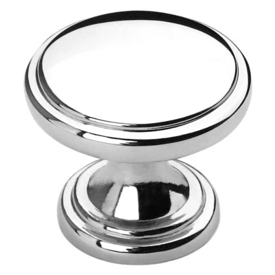 10 Pcs Modern Simple Door Knob Cabinet Drawer Wardrobe Cupboard Chrome Handles - Image 1 of 4
