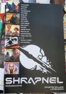 2023 SDCC COMIC CON SHAPNEL CONVENTION EXCLUSIVE LIMITED EDITION COMIC BOOK - Picture 1 of 1