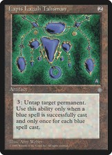 MTG - Lapis Lazuli Talisman - Ice Age - X1 - (LP) - FREE SHIPPING