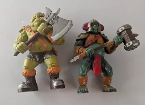 ELC Castle Of Doom Ogre With Hammer And Troll Warrior Used - Picture 1 of 7