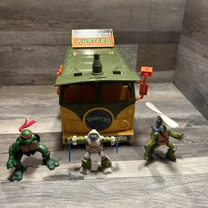 TMNT Party Wagon Van - Vintage - Teenage Mutant Ninja Turtles - Playmates 1989 - Picture 1 of 20