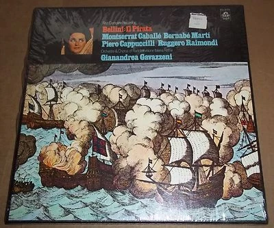 Caballe/Marti/Gavazzeni BELLINI Il Pirata - Angel SCL-3772 SEALED - Image 1 of 2