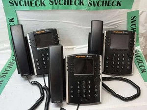 Lot of 3 Polycom VVX411 RingCentral VoIP Desktop Business Phone - Picture 1 of 10