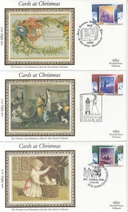 Benham First Day Cover Set Christmas x 5 1988 - Picture 1 of 2