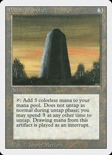 MTG *Basalt Monolith X4* (HP) Revised 3rd Edition Magic Free Shipping