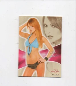 2011 Benchwarmer Limited gold parallel 61 Lisa Lakatos - Picture 1 of 2